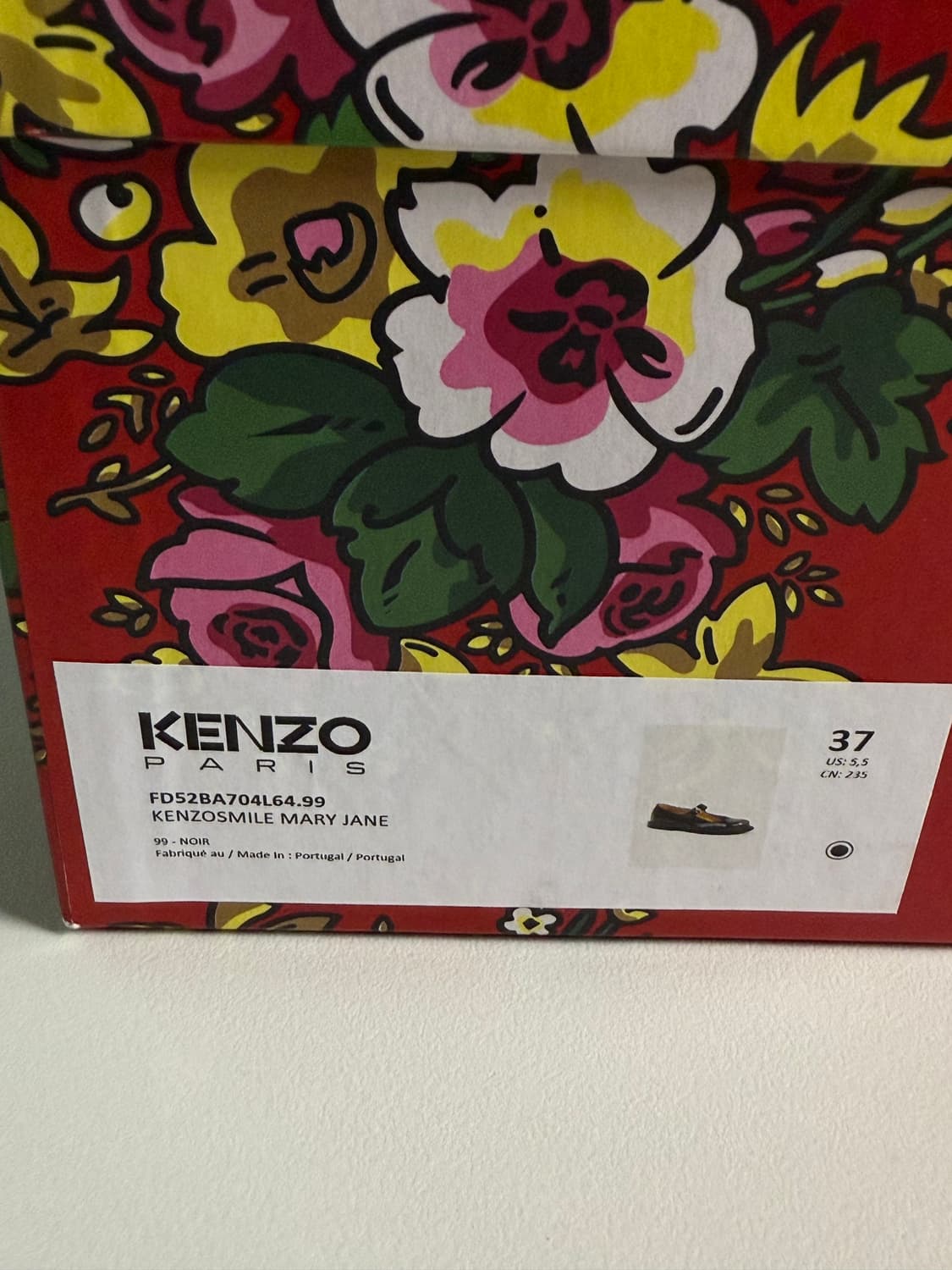 KENZO 겐조 메리제인 스마일 플랫슈즈 37 상품이미지9