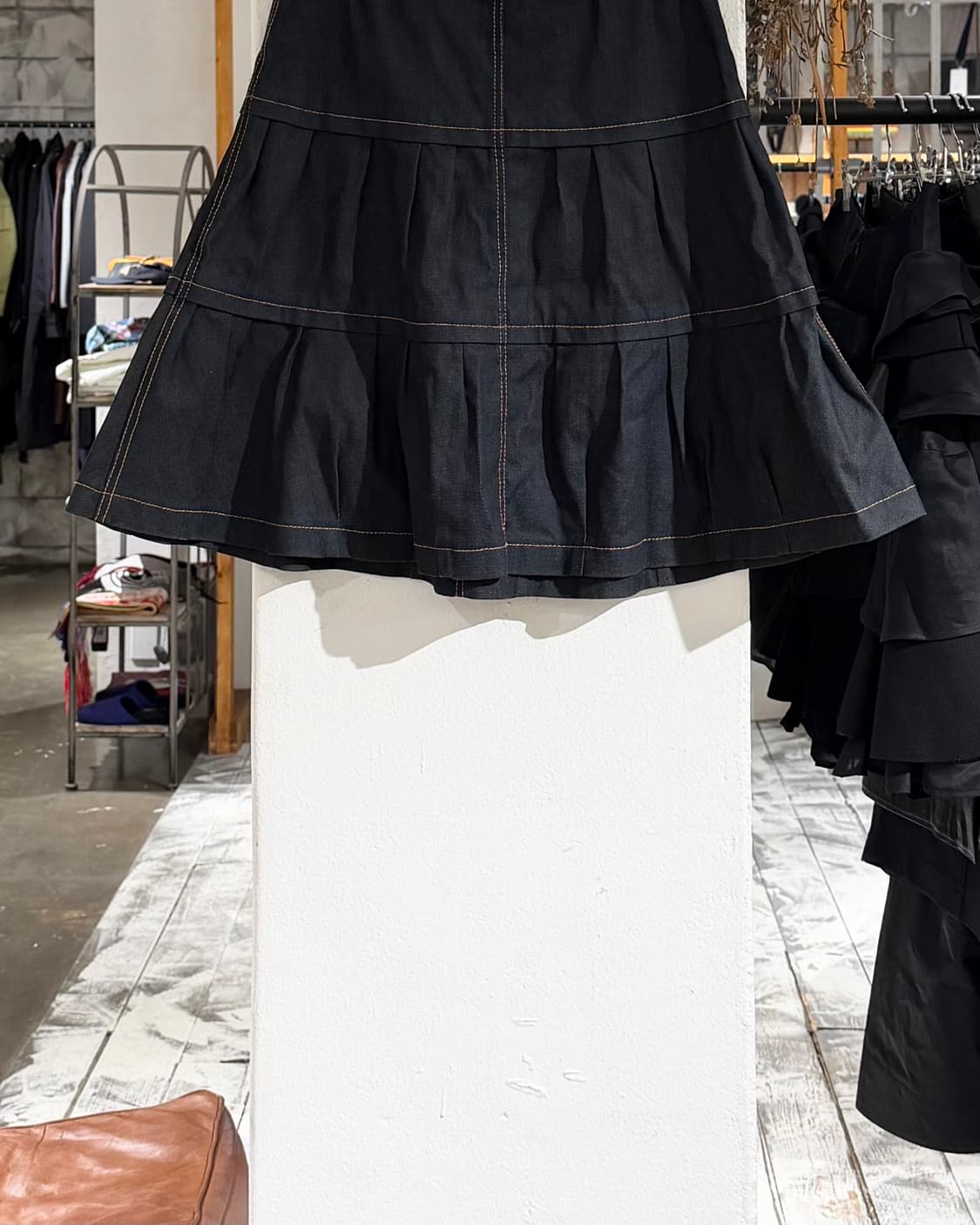 소니아 리키엘 데님 플레어 미디 스커트 상품이미지6