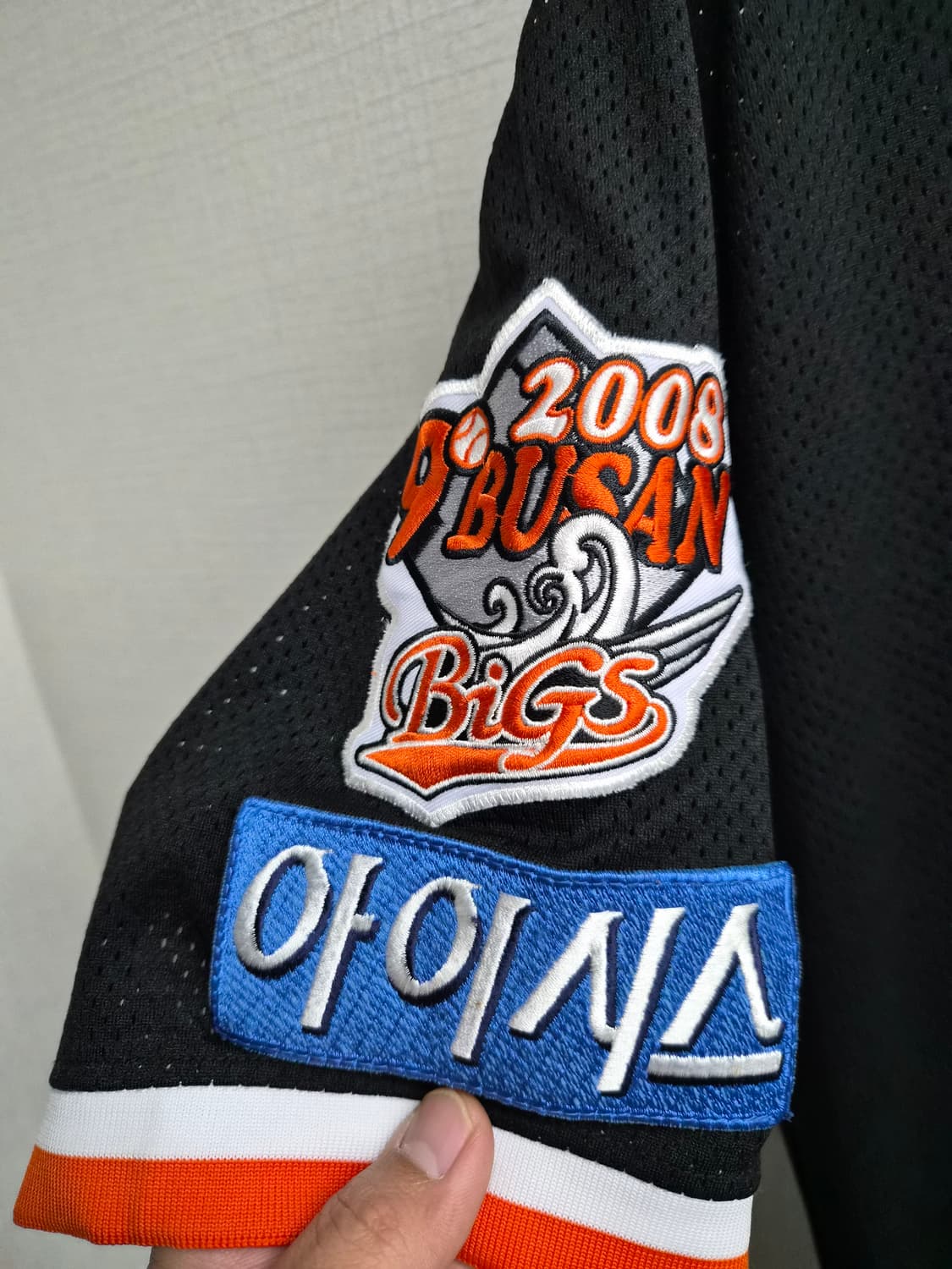 L) 롯데자이언츠 08시즌 어웨이 어센틱 유니폼 팝니다 상품이미지3