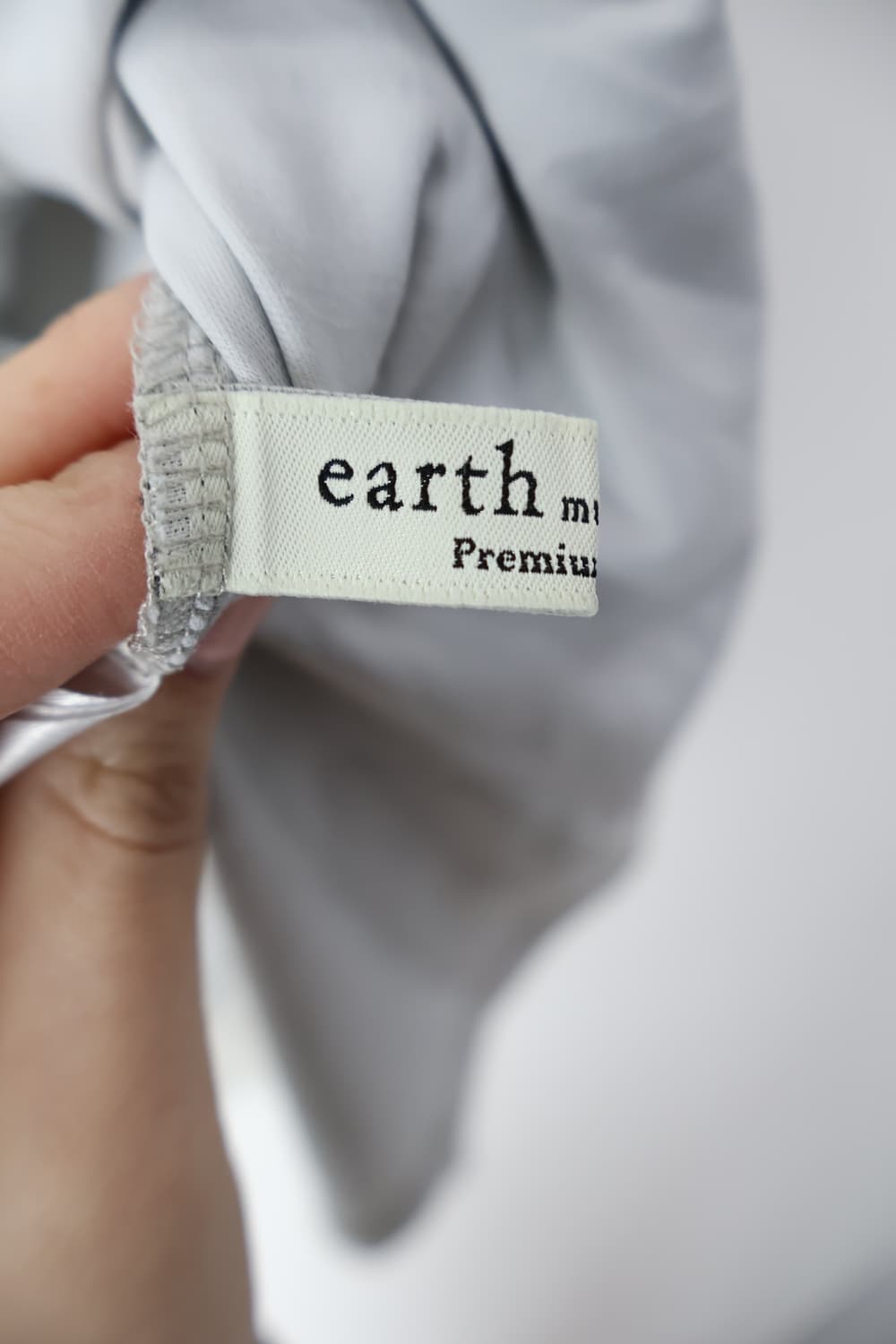 Earth Music Light Gray Tulle Mesh Skirt 상품이미지5