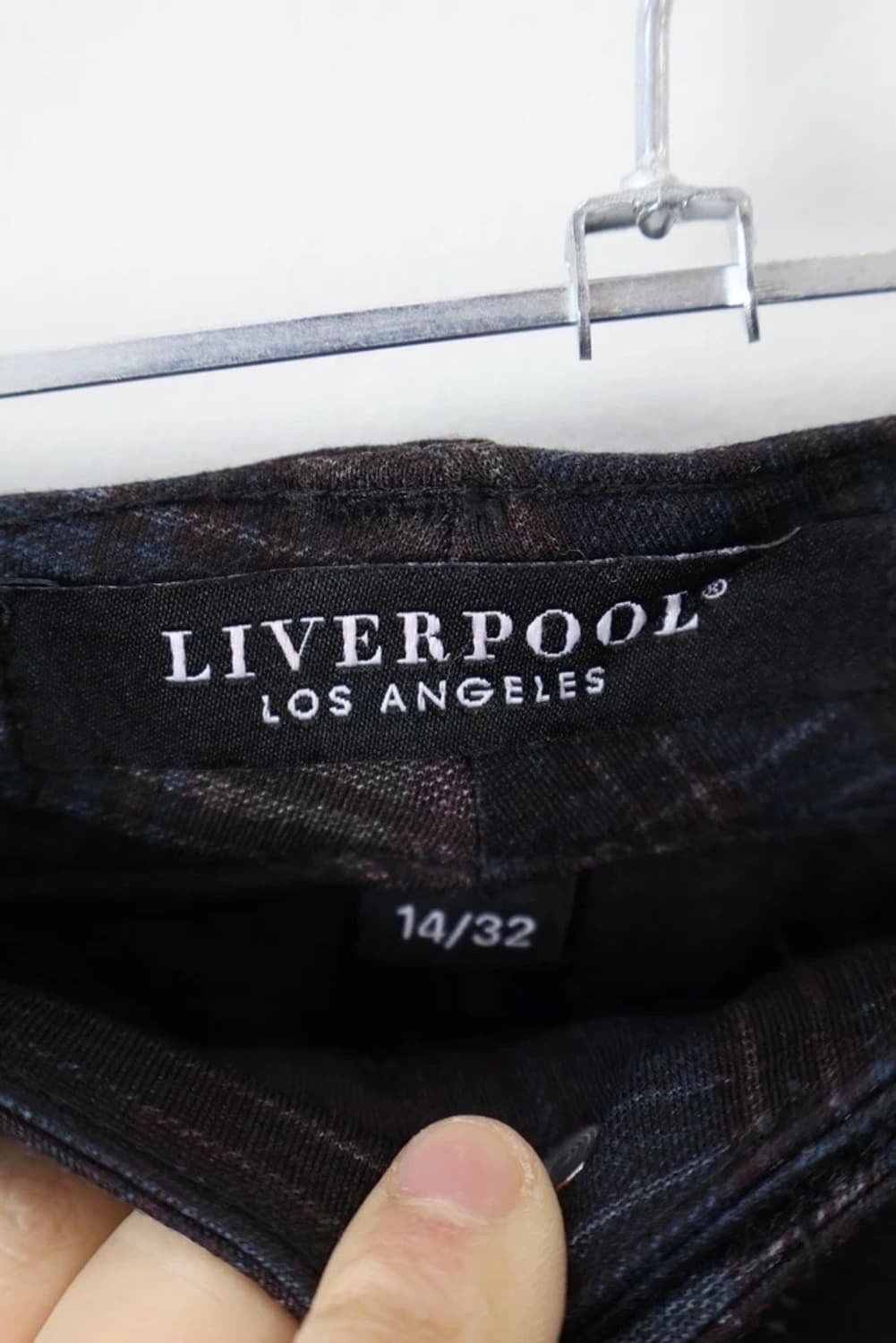 Liverpool Los Angeles Plaid Slim Pants 상품이미지6