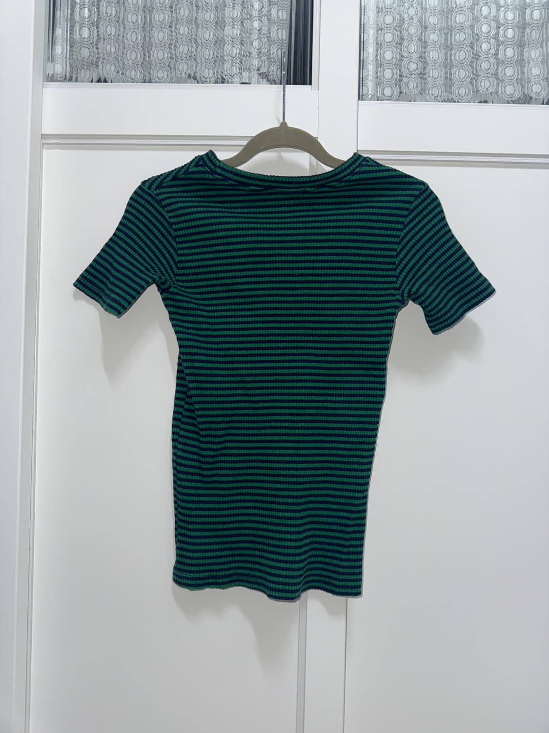 골지 스트라이프 반팔 티 상품이미지2