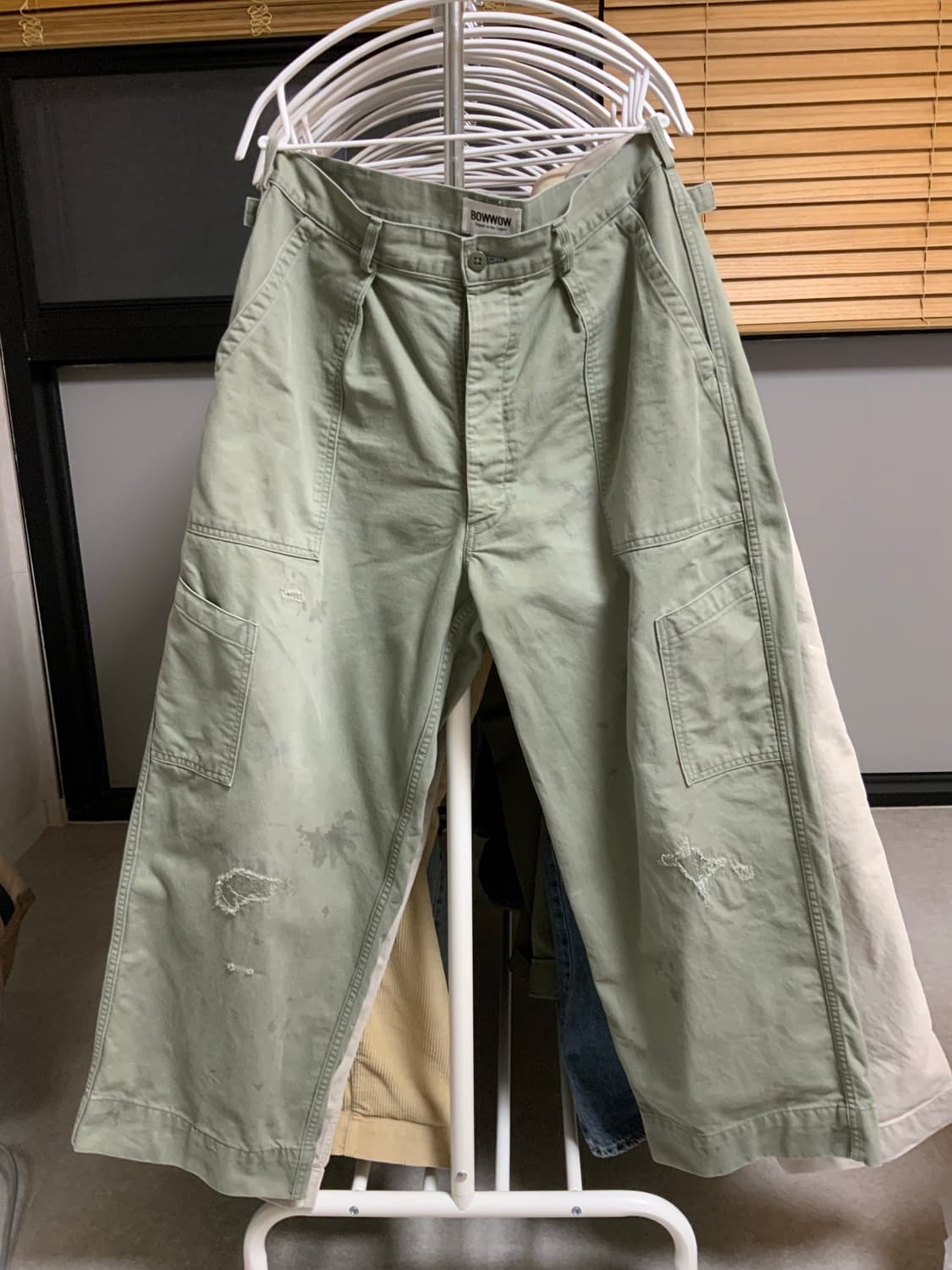 바우와우 REPAIRED USAF 메카닉 팬츠 (라지) 상품이미지1