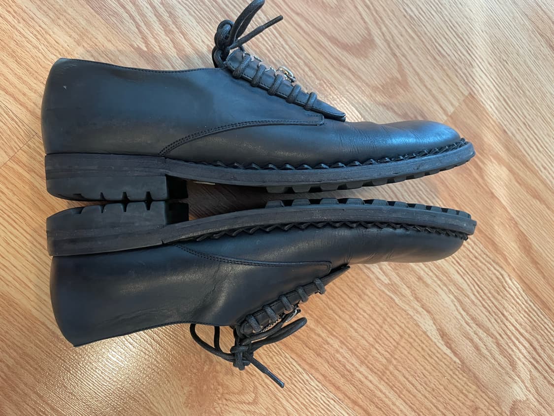 [42] 발렌시아가 지퍼 더비 구두 상품이미지2