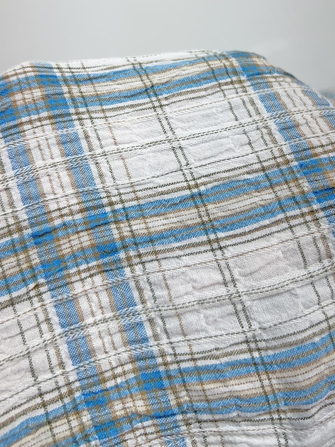 👧🏻Columbia Checkered Blouse made india 상품이미지10