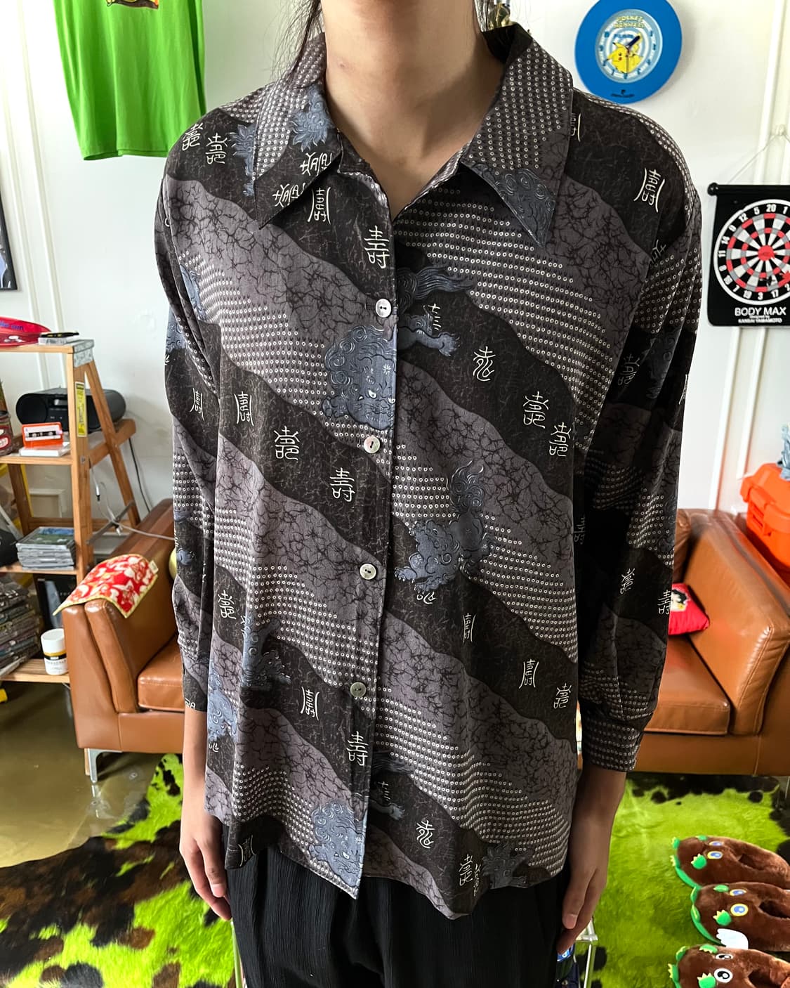 Jpn Vintage Oriental Haetae Shirt 상품이미지2