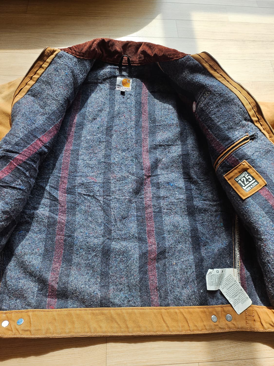 [M] 칼하트 디트로이트자켓 US j001 brn 상품이미지6