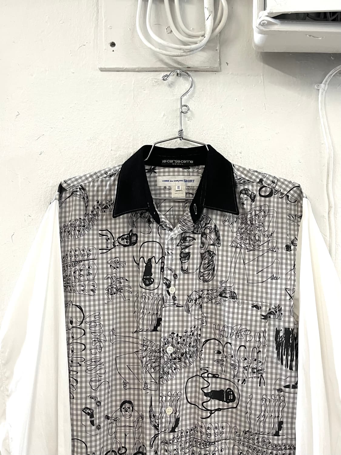 꼼데가르송 셔츠 라인 2016 SS 아트 셔츠 상품이미지4