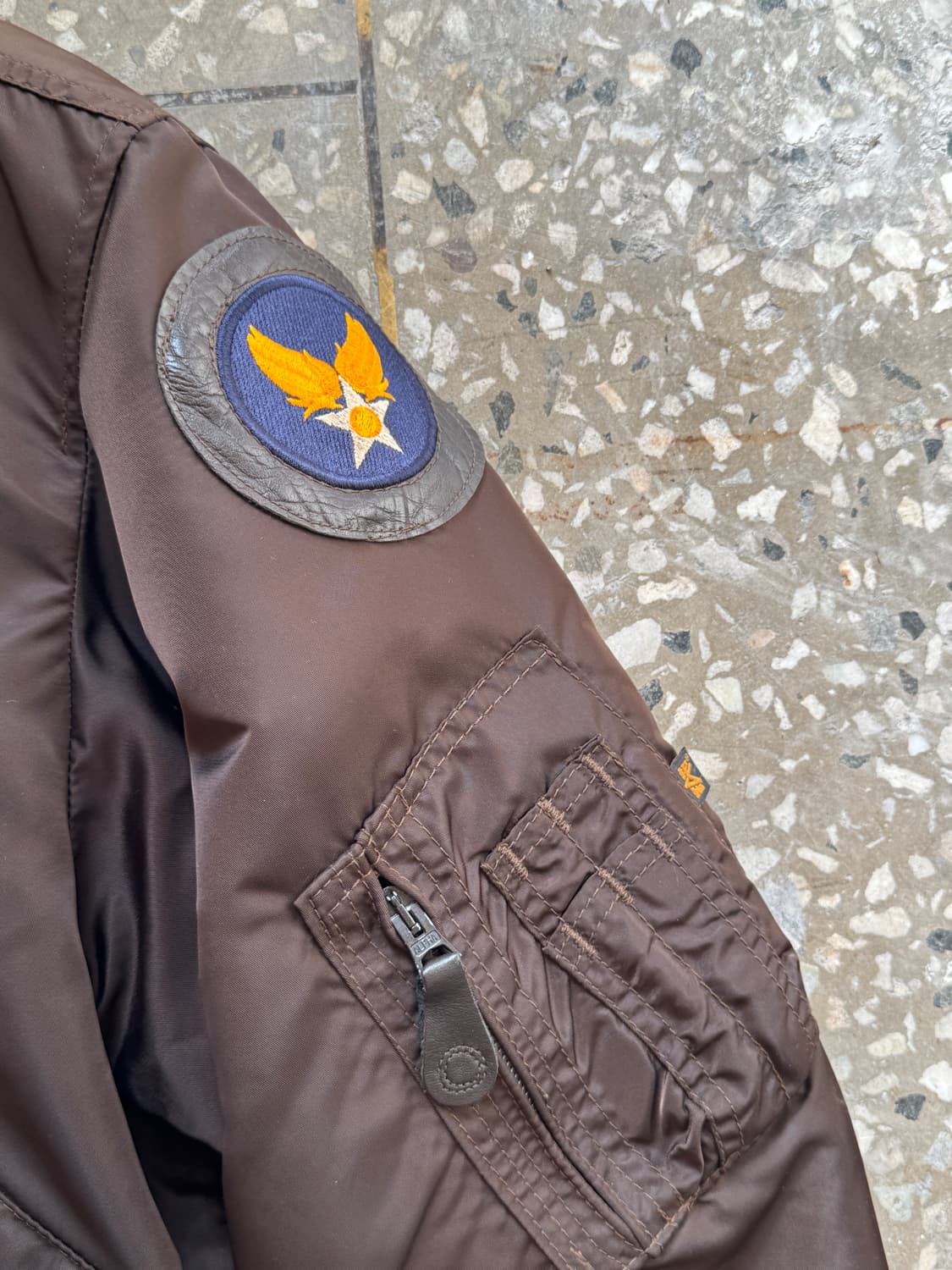 90s 알파 인더스트리 군납 플라이트 자켓(O28) 상품이미지3