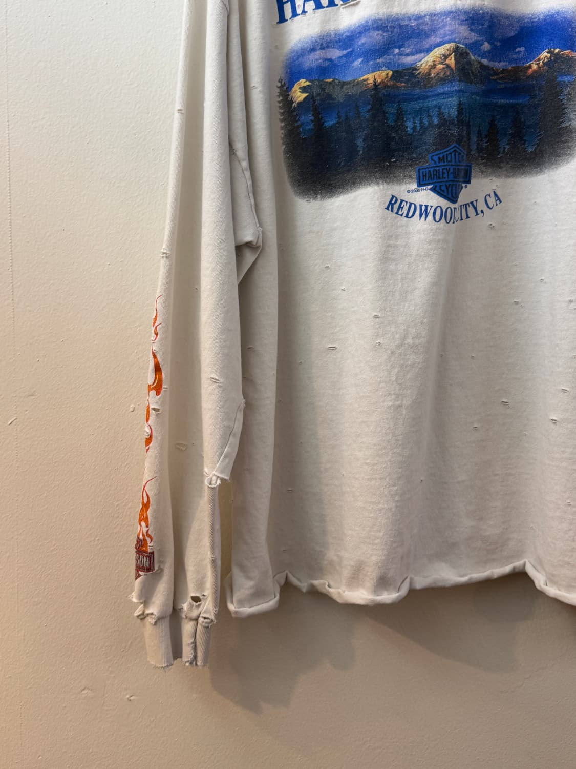 Harley davidson flame long sleeve 상품이미지8