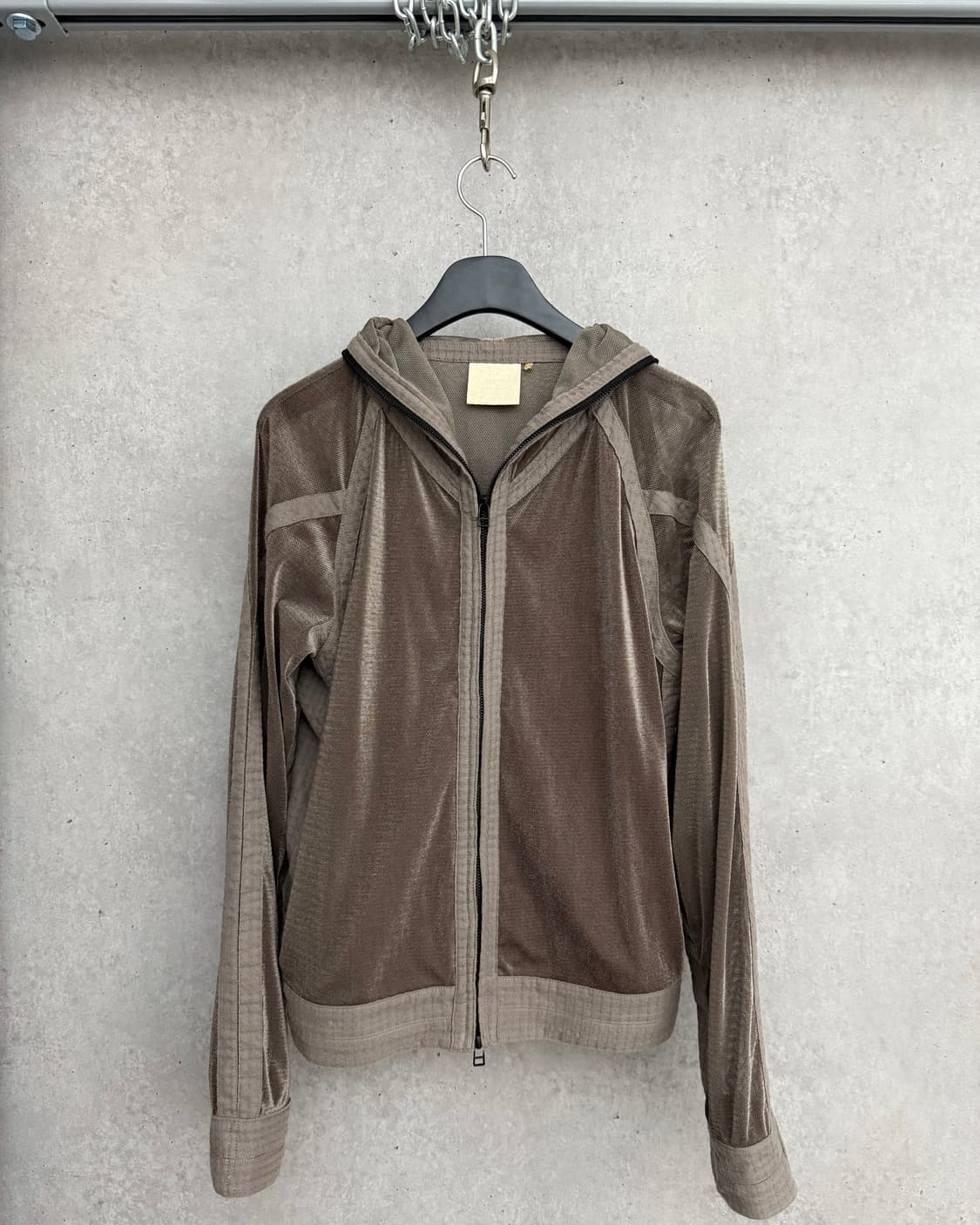 JIAN YE mesh hoodie 상품이미지5