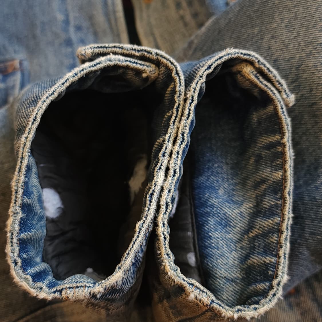 90s 폴로 컨트리 초어자켓 블랭킷 라이닝 데님 헌팅자켓 L 상품이미지10