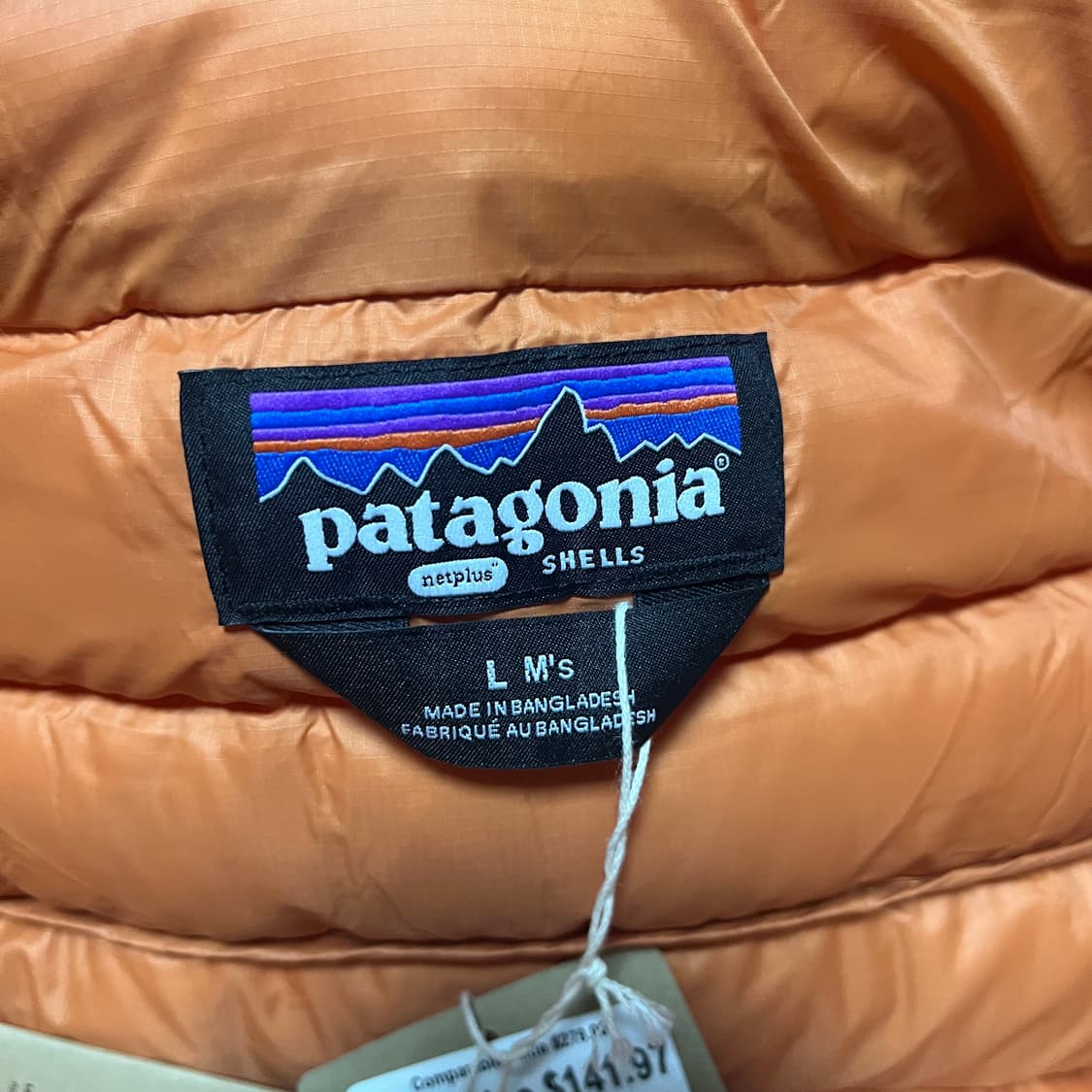 새제품 파타고니아 다운스웨터 자켓 레드테일 러스트 L 상품이미지5