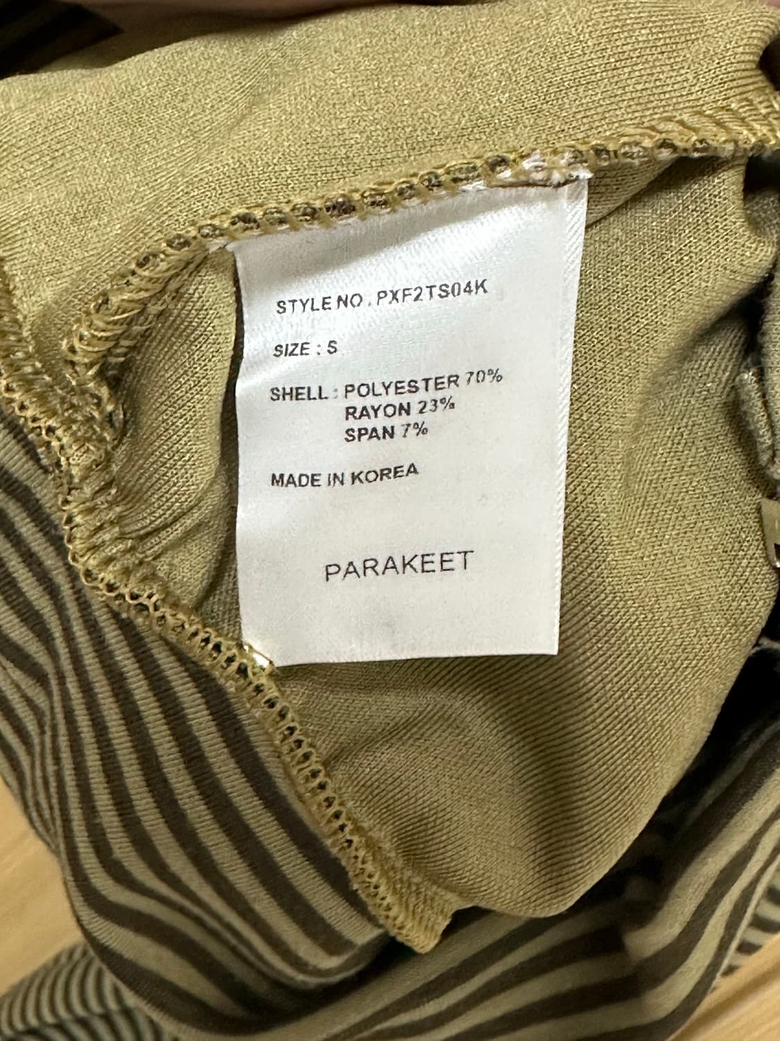 패러킷 드리프트 후드 집업 올리브 상품이미지2