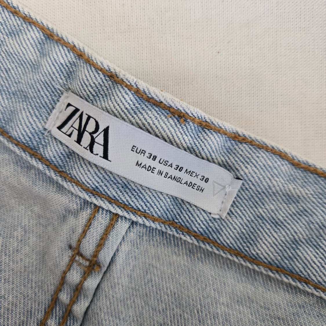 자라 유킬리티 카고 진 블루 상품이미지4