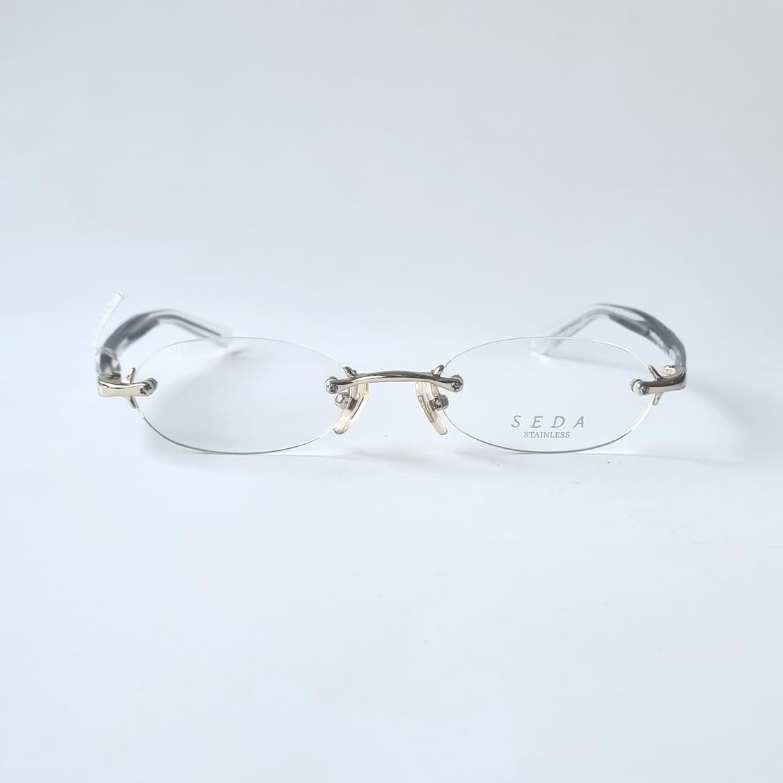 데드스탁 SEDA 일본산 초경량 스테인리스 무테 안경테 563 상품이미지1