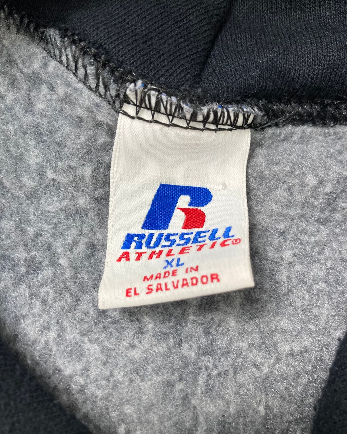 00s Russell Hoodie (grey/black) 상품이미지3