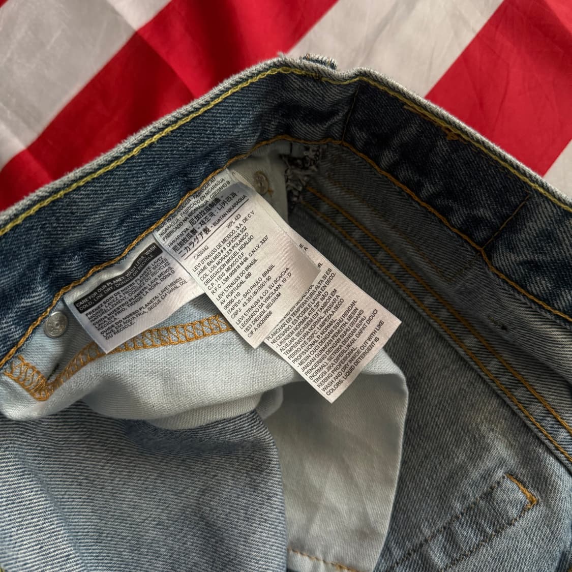[32] Levi's 리바이스 517 데님 청바지 -18 상품이미지6