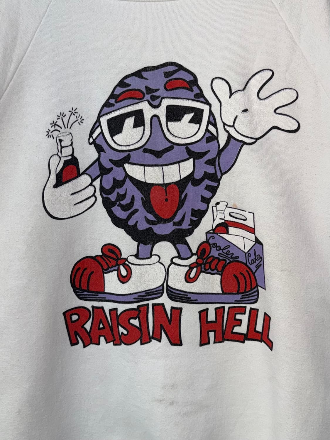 80s Raisin hell 스웻셔츠 상품이미지3