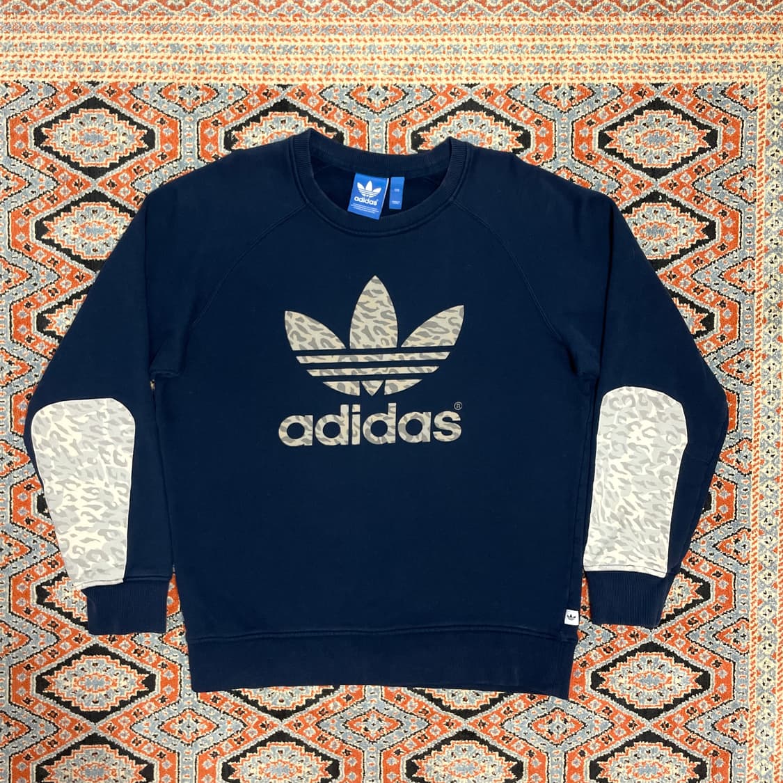 아디다스 파이어버드 호피 네이비 맨투맨 남성105 상품이미지1