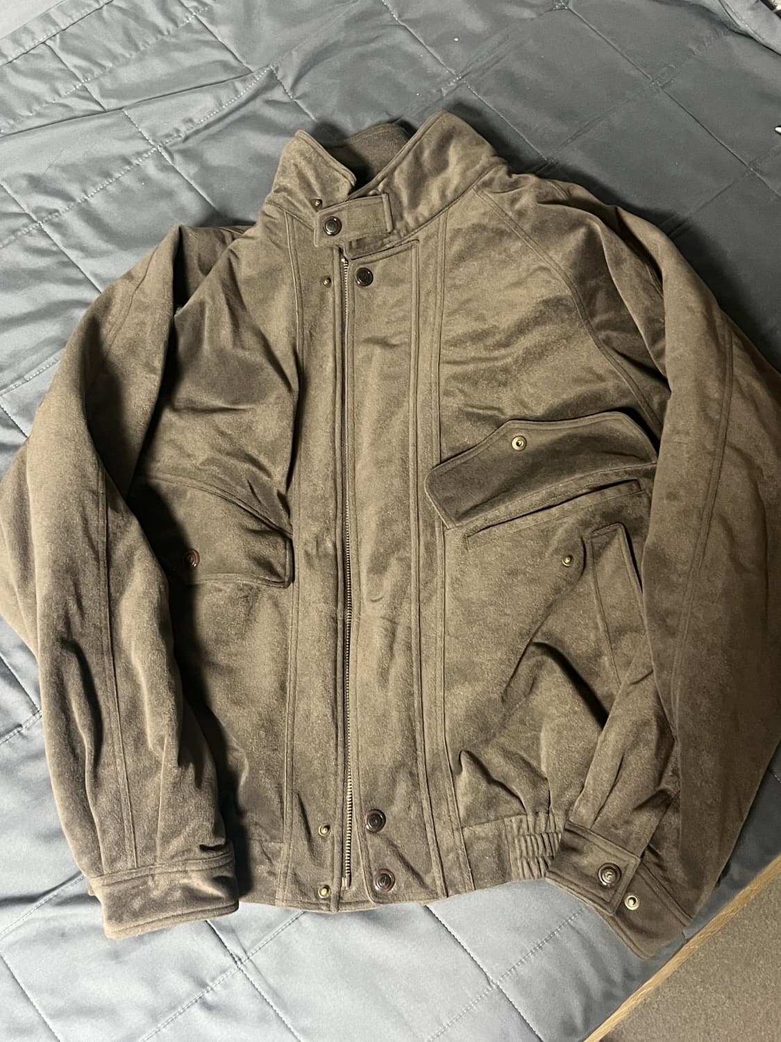 빈티지 스웨이드 자켓 상품이미지1