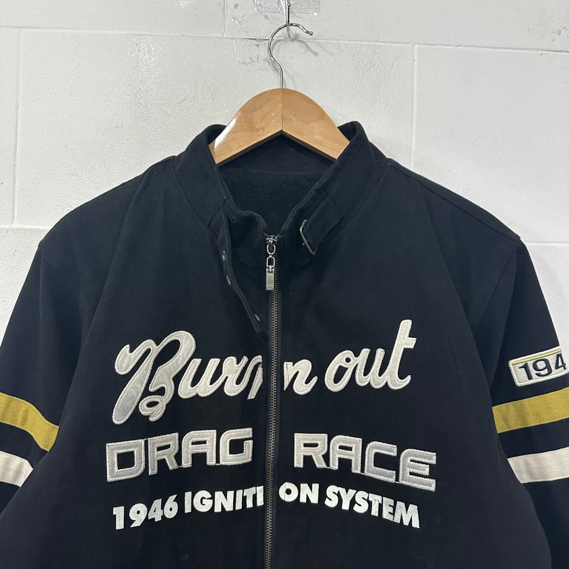 US 레이싱 라이더 바이커 기모 자켓 상품이미지2