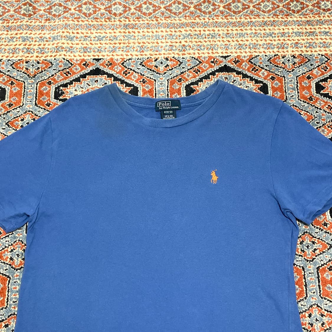 폴로랄프로렌 블루 반팔티셔츠 M(10-12) 상품이미지2