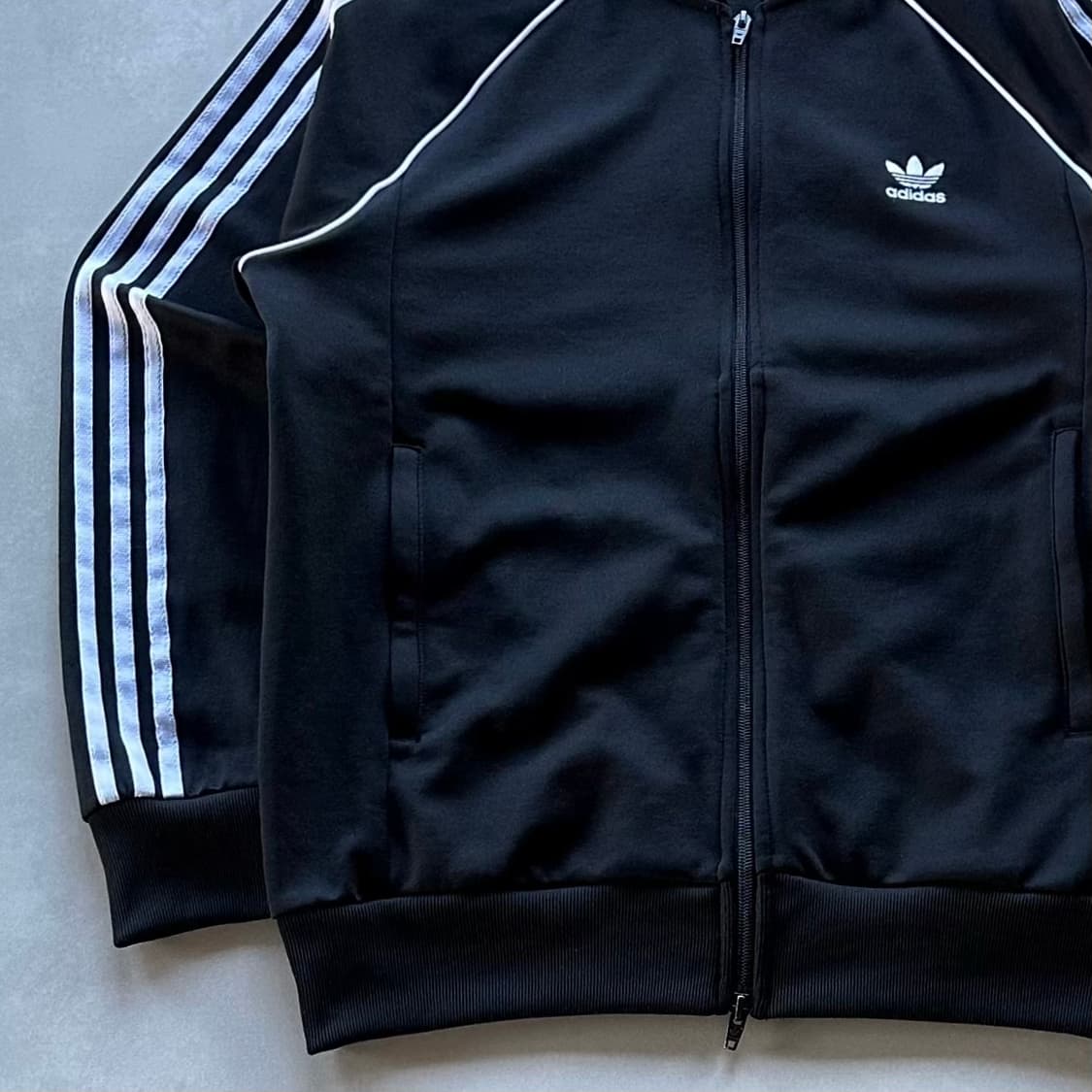 [XL-2XL]아디다스 트레포일 SST 블랙 트랙탑 져지 상품이미지3