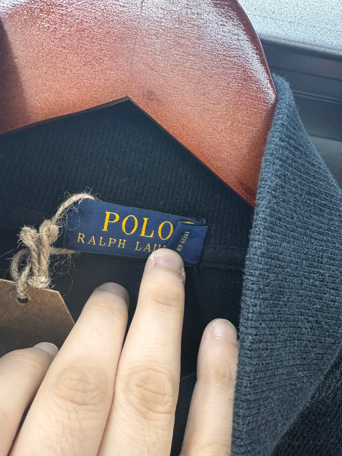 폴로 코튼 반집업  상품이미지4