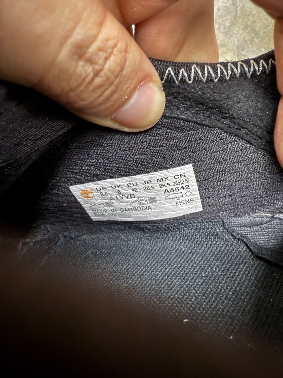 팀버랜드 립코드 립스타 슬립온 블랙 265mm 상품이미지5