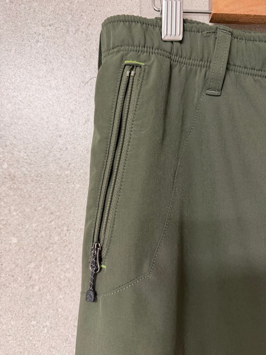 필드코어 남자 추리닝 아웃도어 등산 바지 카키색 봄여름 상품이미지5