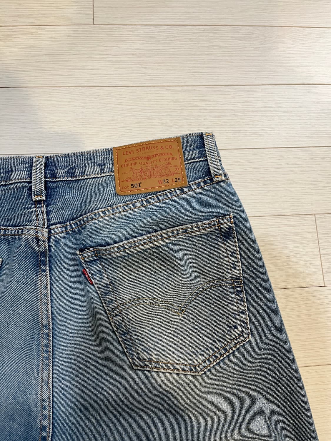 리바이스501 프리미엄 32x29 중청 상품이미지2