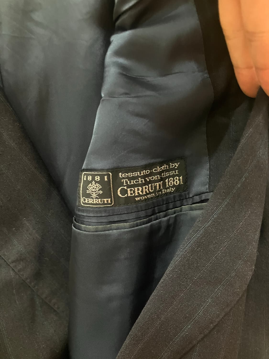 90s Paul smith 폴스미스 스트라이프 더블 블레이저 자켓 상품이미지3