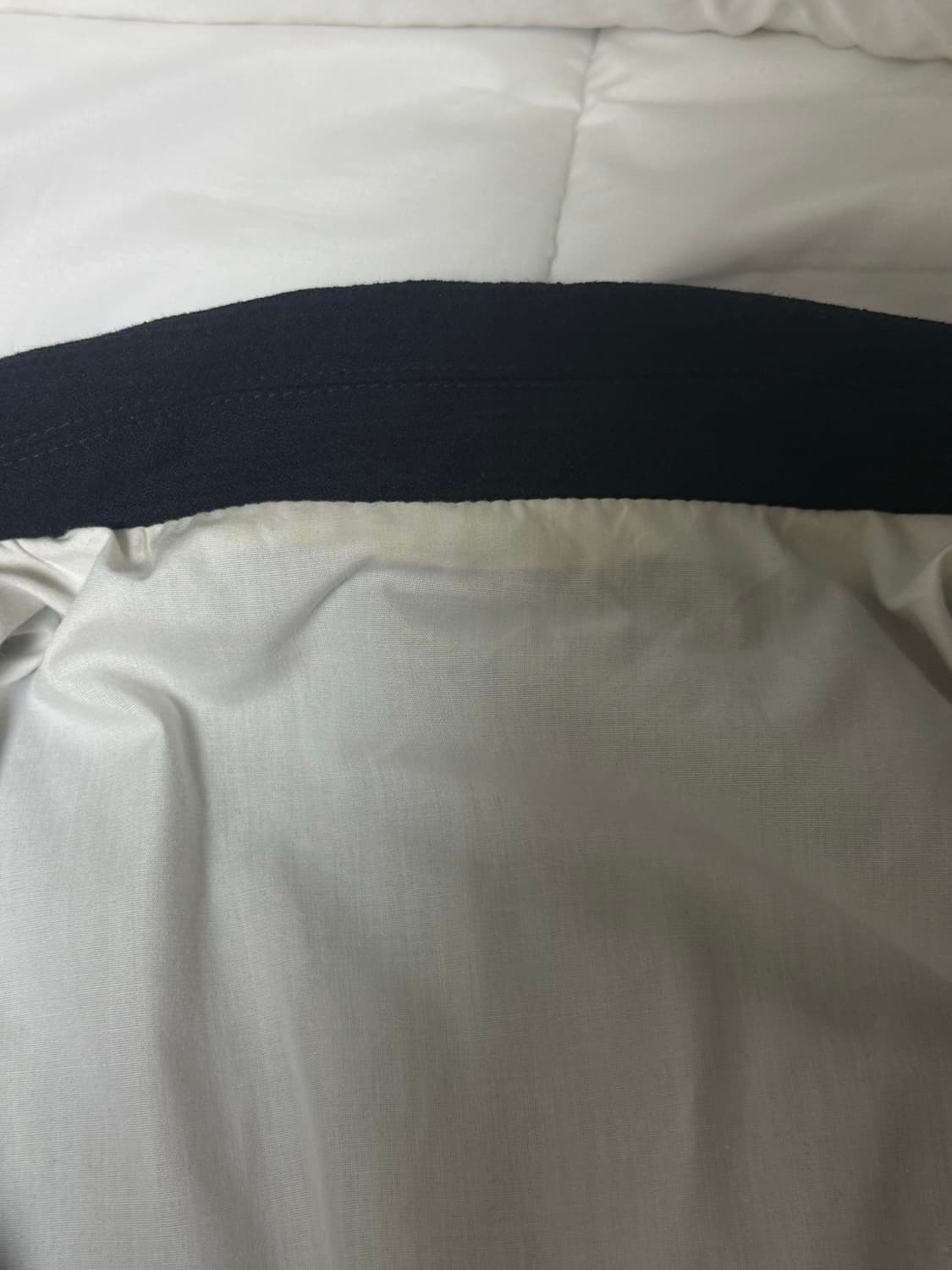 쿠어 (coor) 트위스트 패널드 블루종 점퍼 (워시드블랙) 상품이미지7