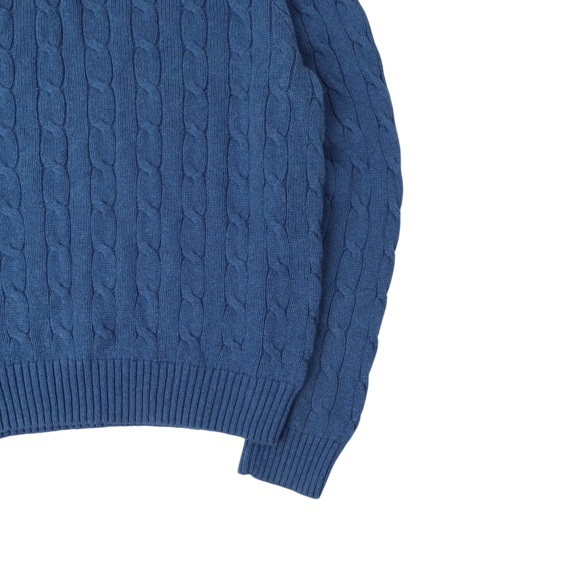 폴로 랄프로렌 다크블루 코튼 케이블 니트 스웨터 상품이미지7