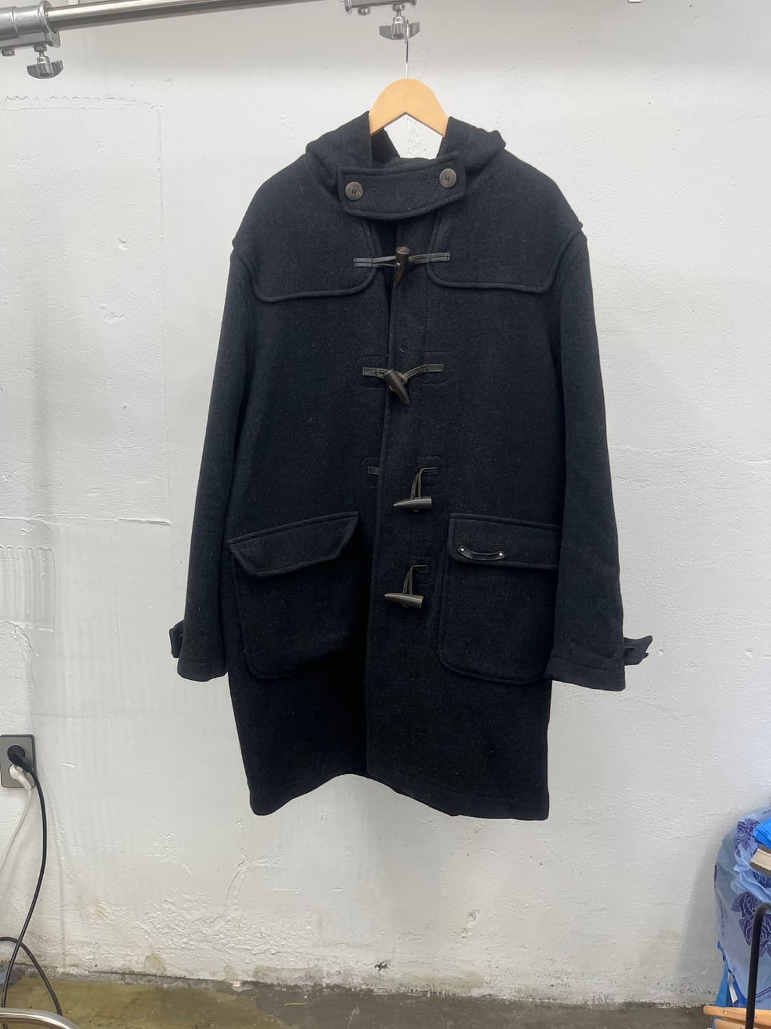 XL) POLO RALPH LAUREN WOOL DUFFLE COAT 상품이미지1