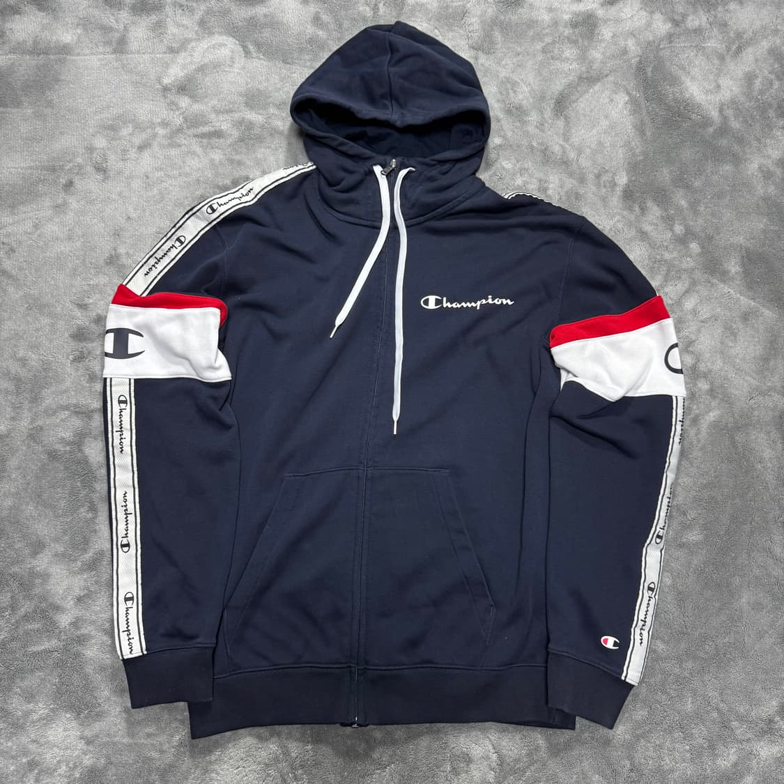챔피온 완장 후드집업  상품이미지1
