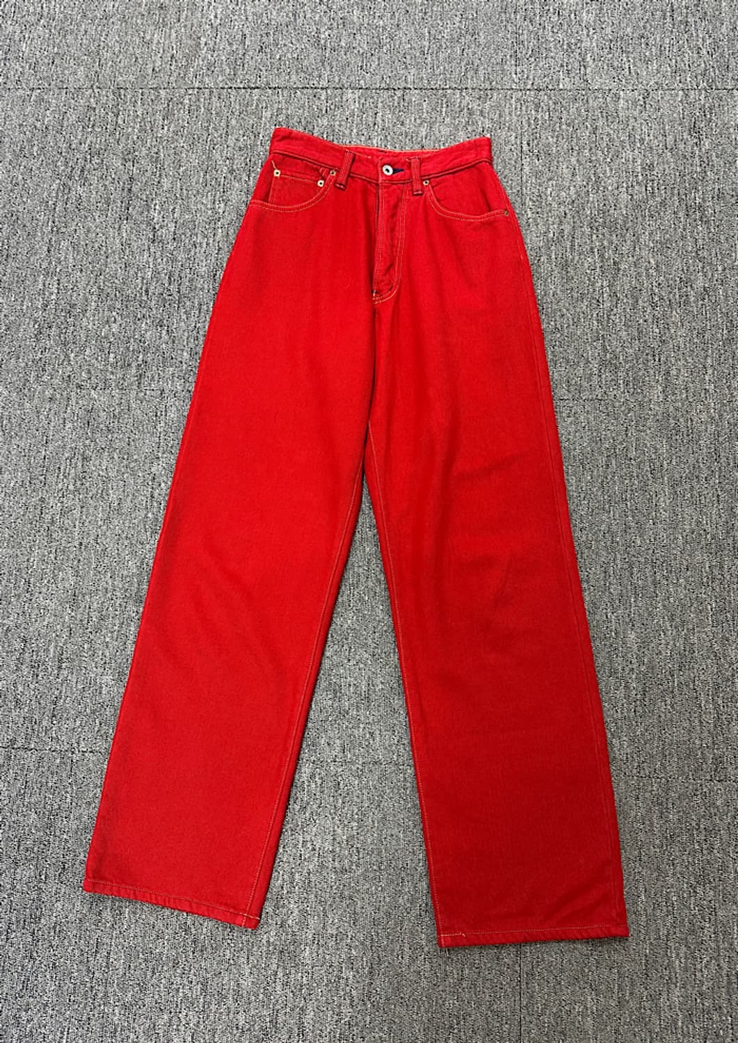 존불 빈티지 기모 와이드 청바지 26인치  상품이미지1