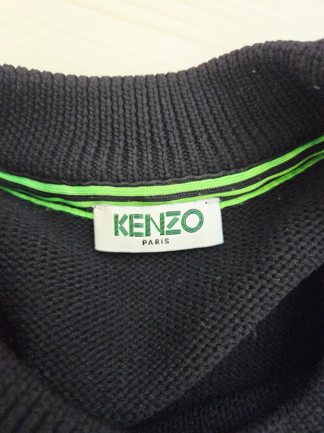 KENZO 겐조 로고 패치 배색 스웨터 맨투맨 상품이미지6