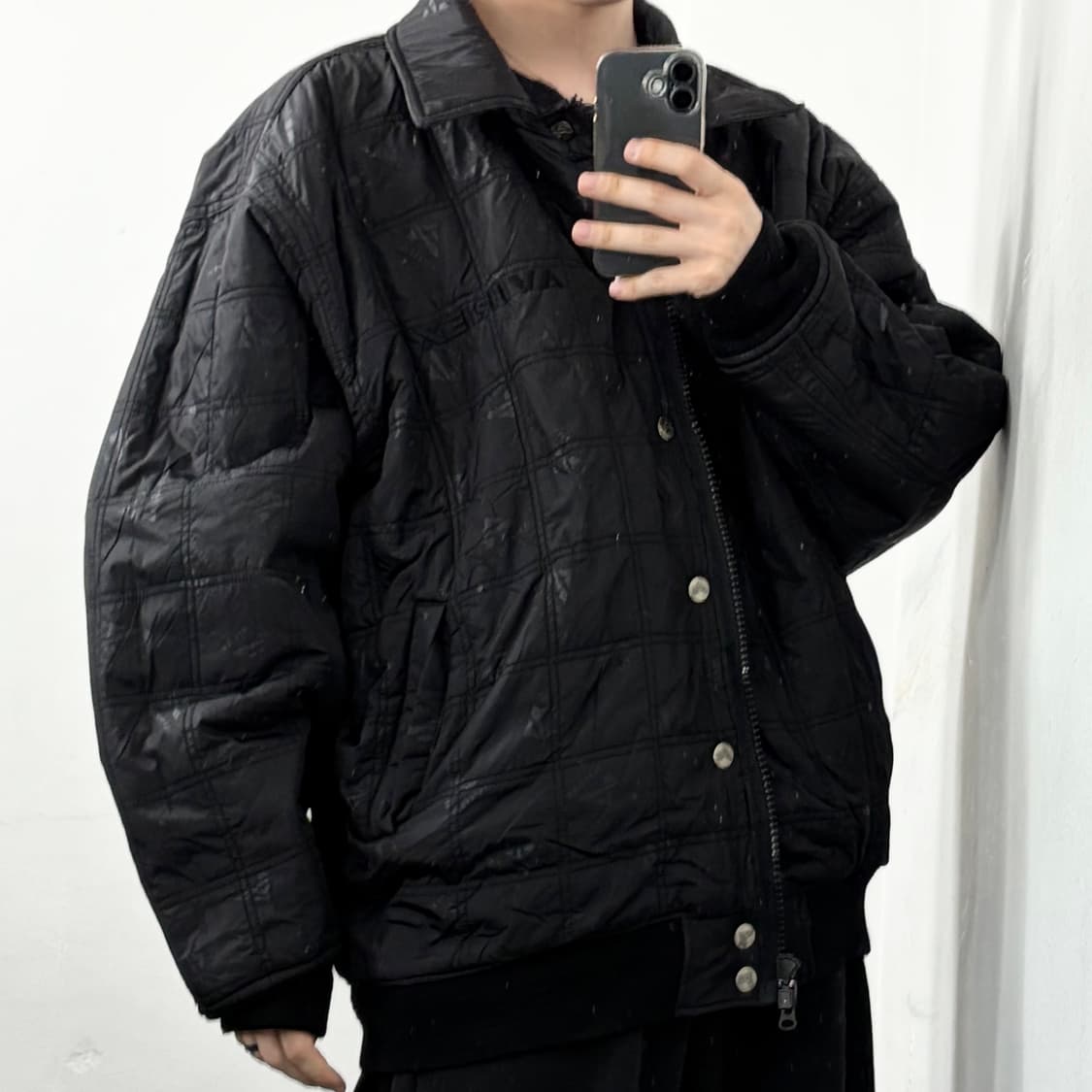 아비렉스 터스키기 리버시블 레더암 울 바시티 자켓 상품이미지6