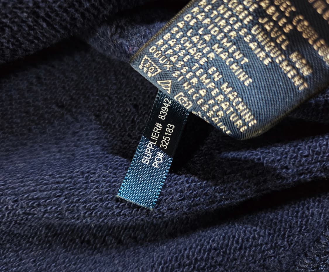 폴로 랄프로렌 네이비 풀집업 후드집업 상품이미지5