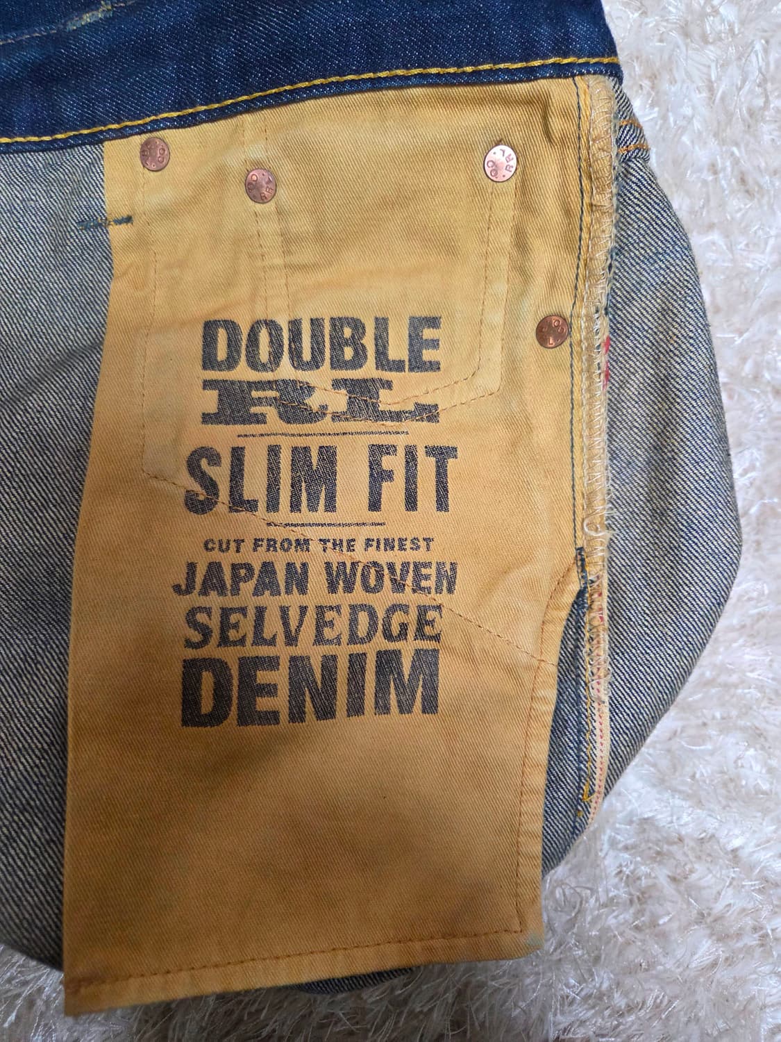 RRL 셀비지 데님팬츠 상품이미지4