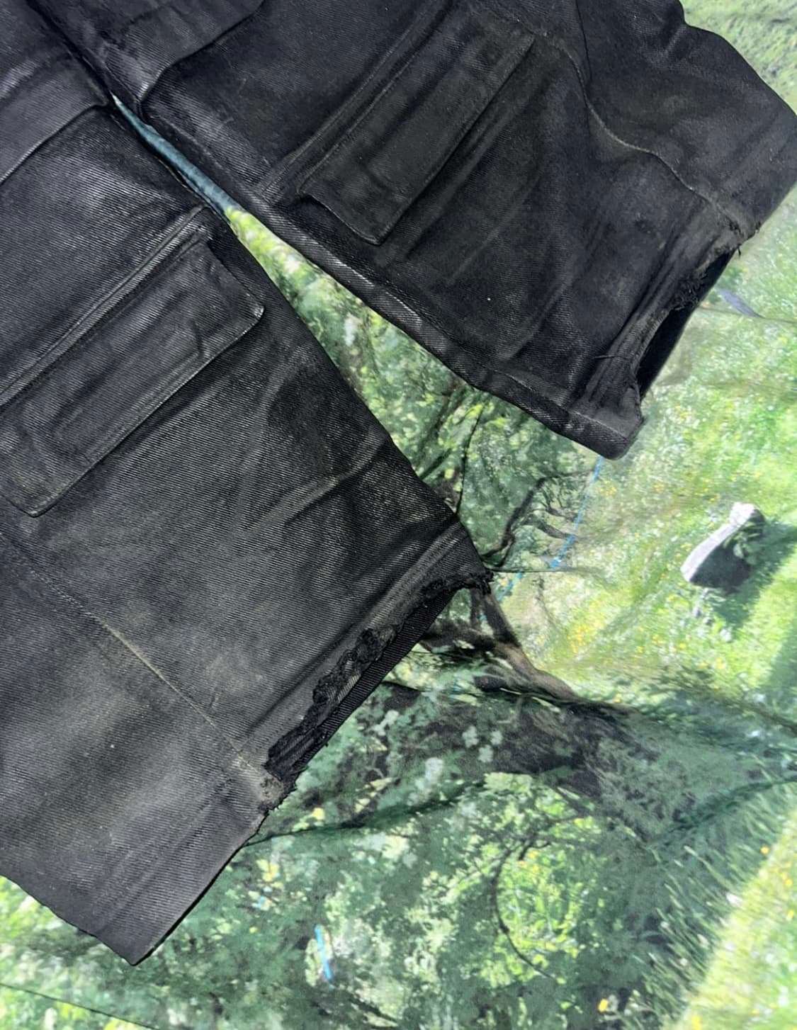 그레일즈 오버 사이즈 컨버터블 카고 팬츠 블랙 상품이미지2