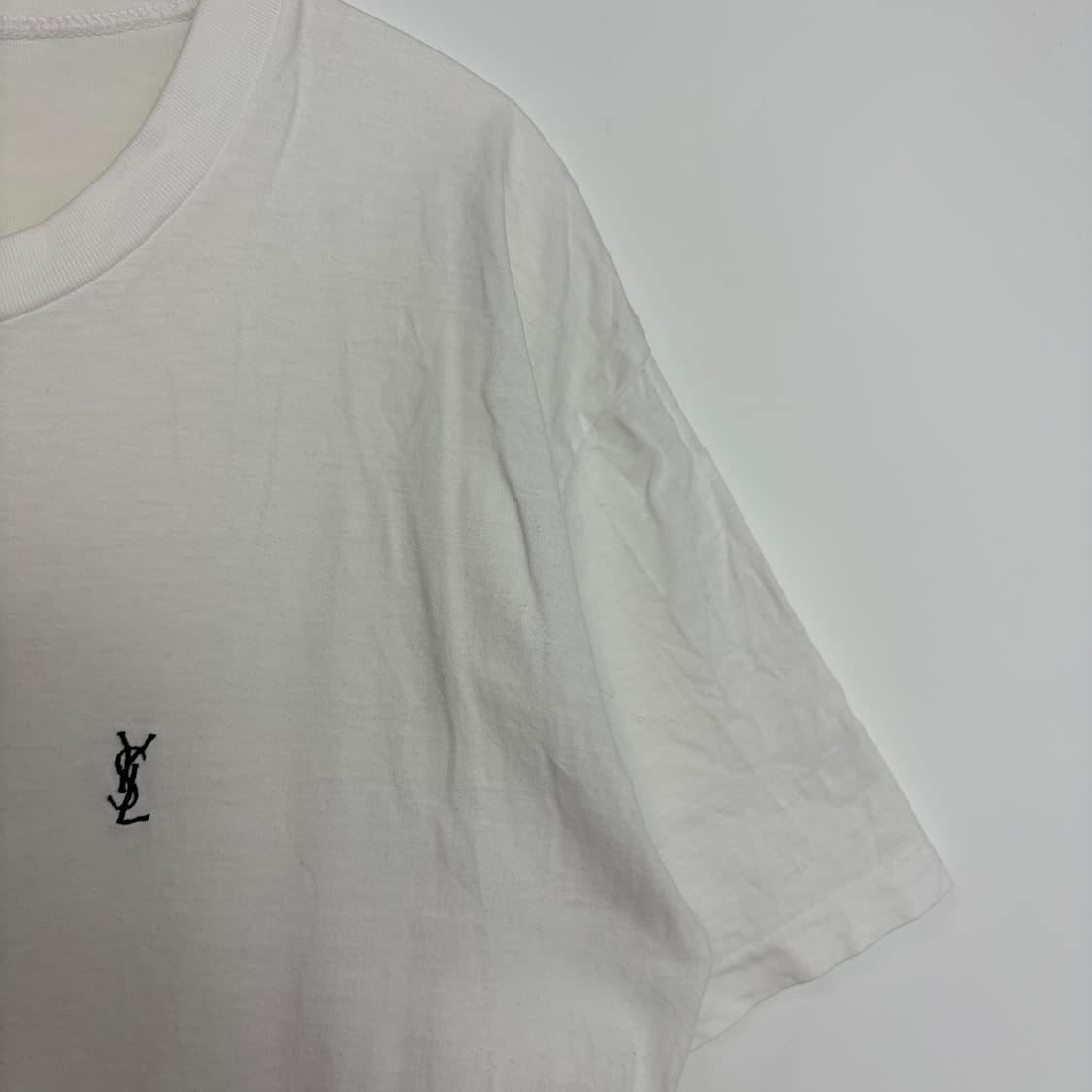입생로랑 ysl 로고 반팔 티셔츠 상품이미지3