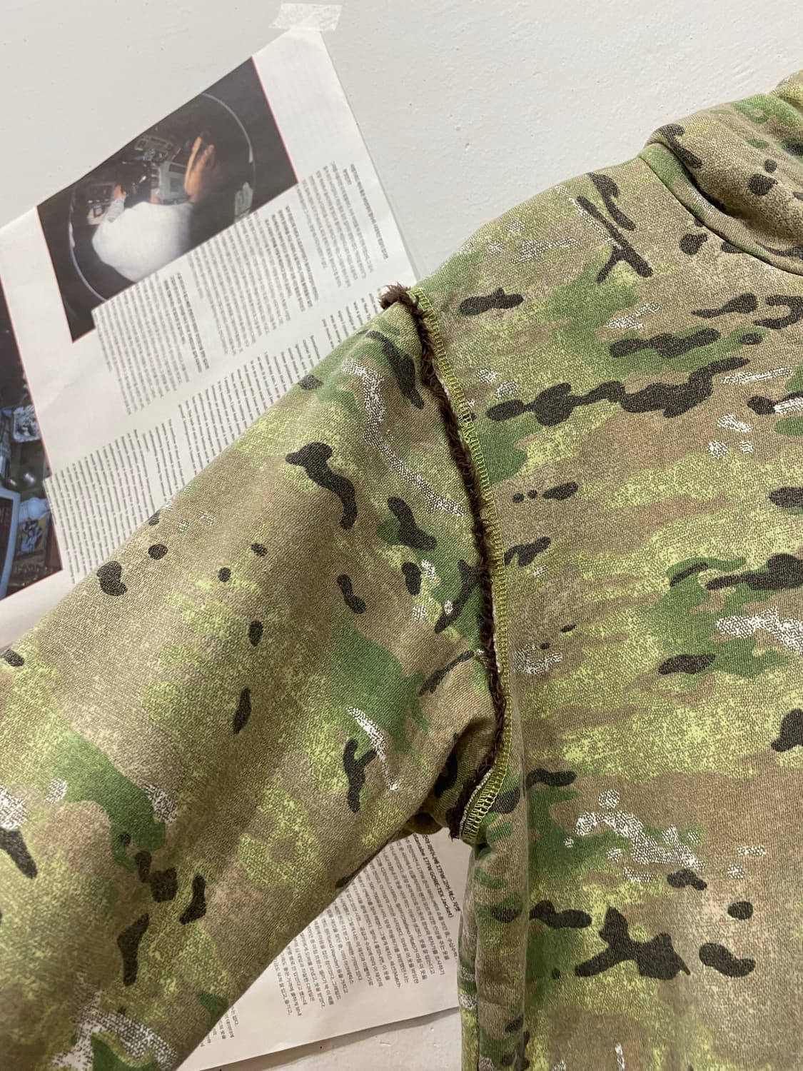 아비렉스 밀리터리 패치워크 후드집업  상품이미지10