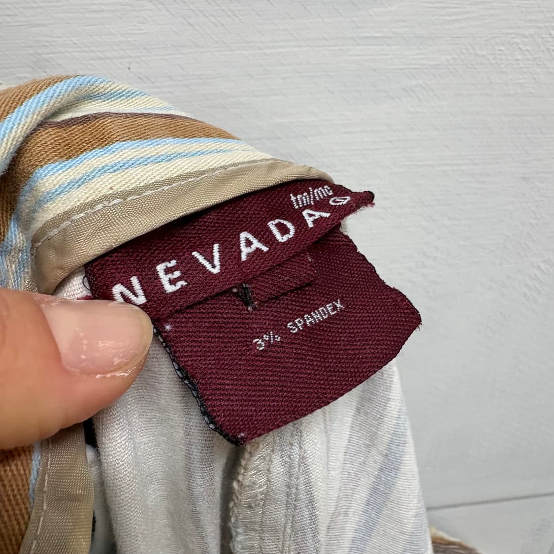 NEVADA 스트라이프 카프리 팬츠 JPN 상품이미지6