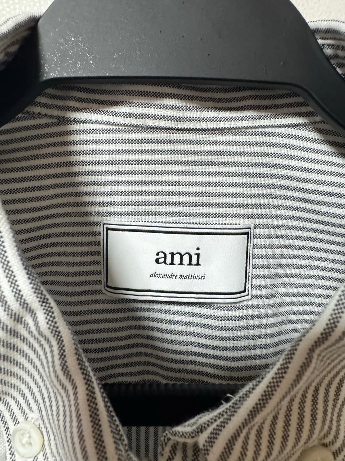 아미 AMI 스트라이프 셔츠 40사이즈 상품이미지2