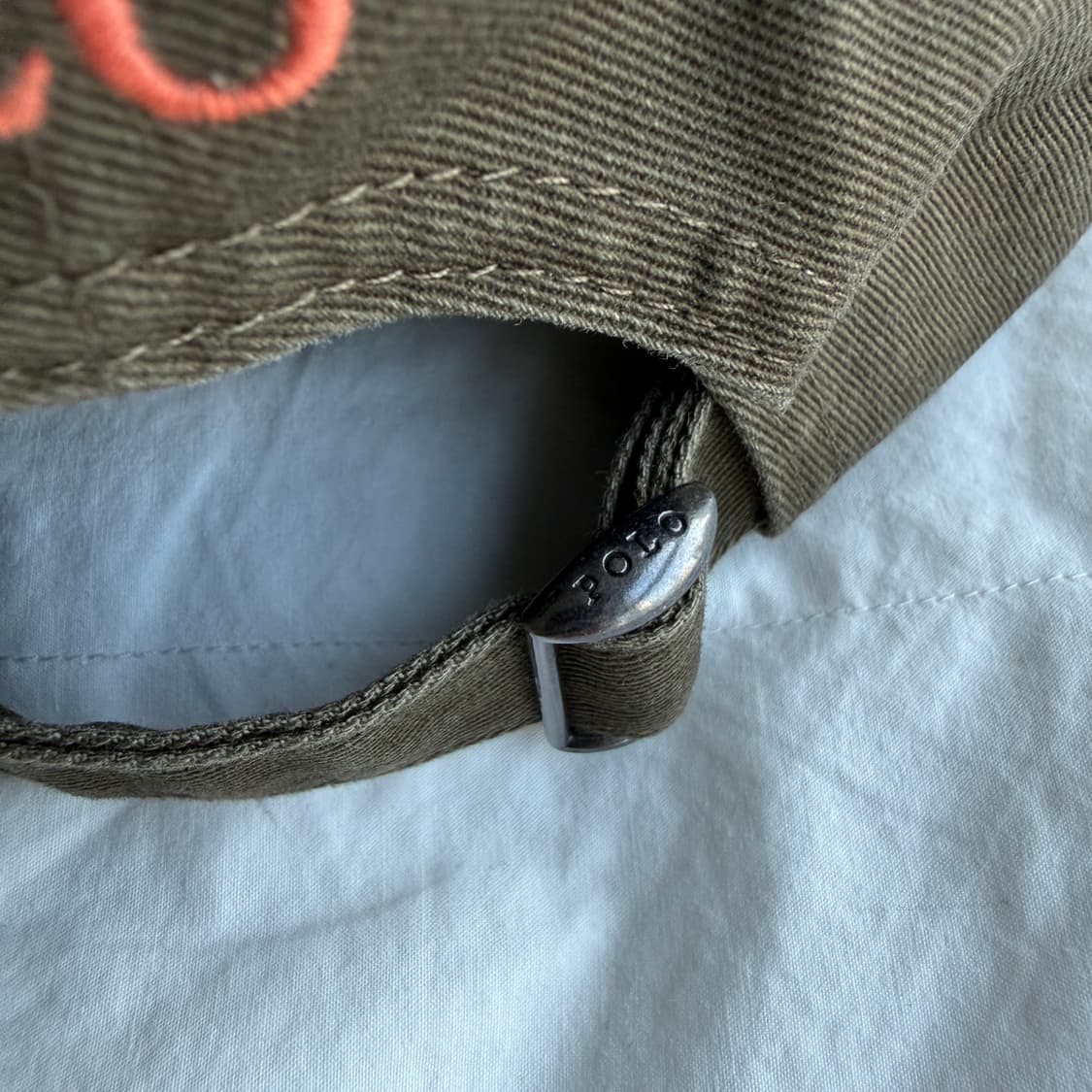 폴로랄프로렌 치노 모자 볼캡 카키 상품이미지4