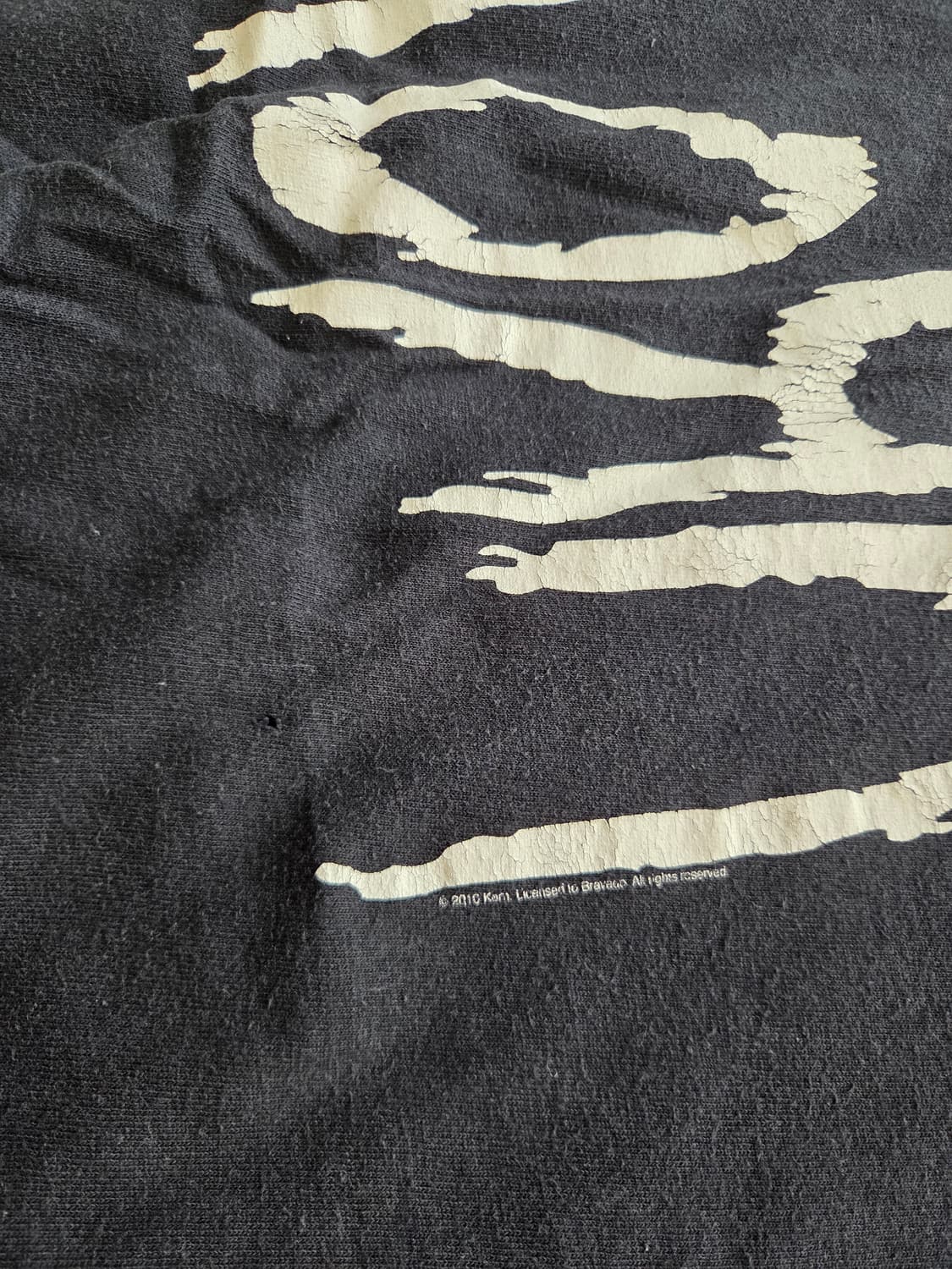 빈티지 korn 투어 티셔츠 [2xl] 블랙 상품이미지3