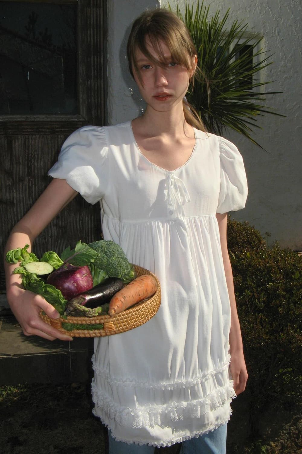 Sinoon Lace Puff Dress (시눈 레이스 퍼프 드레스) 상품이미지1